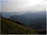 Pod Krnico - Tolsta Košuta - eastern peak
